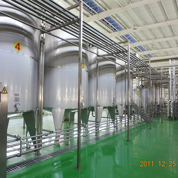 Craft beer production line